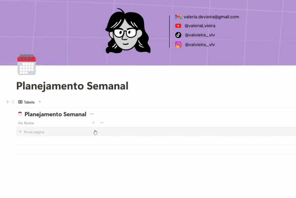 Passo 1: screenshot da base de dados recém-criada